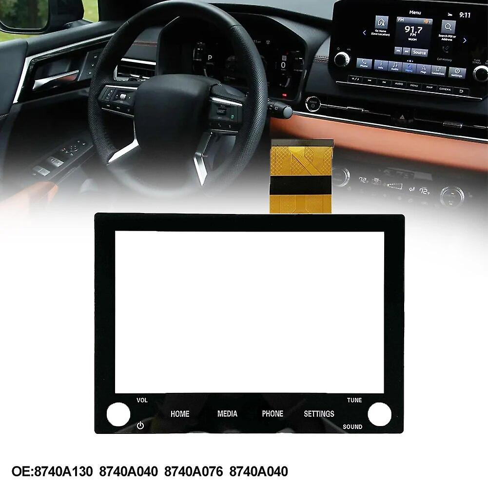8740a130 8740a040 For Mitsubishi Outlander 2020-22 8" Touch Screen 2 Knobs Car Display Panel Car Electronics Direct Replacement