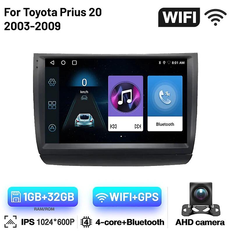 Zentrale Multimedia Android Carplay Android Auto Auto Android Subwoofer 8core Fm Am Rds Dsp Radios Für Toyota Prius 20 2003-2009