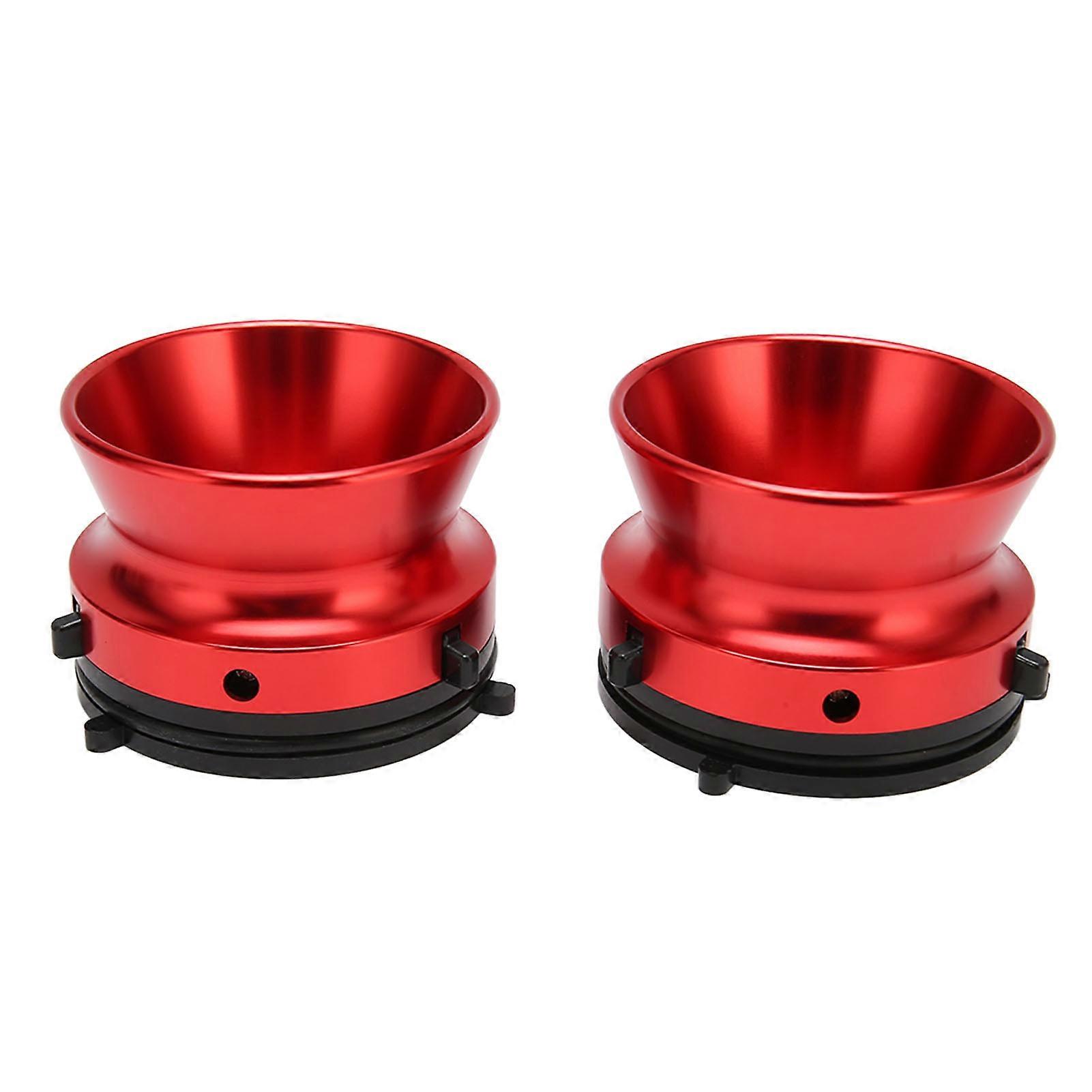 1 Pair Nab Hub Adapters Polished Aluminum Alloy Universal Loading Device 10in Opener For Studer Revox For Akai For Teac