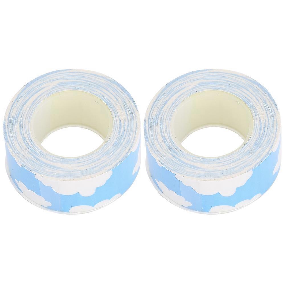 2 عبوات طباعة شريط ملصق للوازم مكتب الورق الحراري KINGJIM TEPRA LR5C (EQT020)