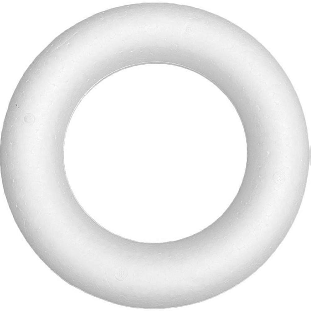 Unfinished Foam Craft DIY Foam Craft Foam Circle Ring DIY Foam Wreath Craft Painting Craft