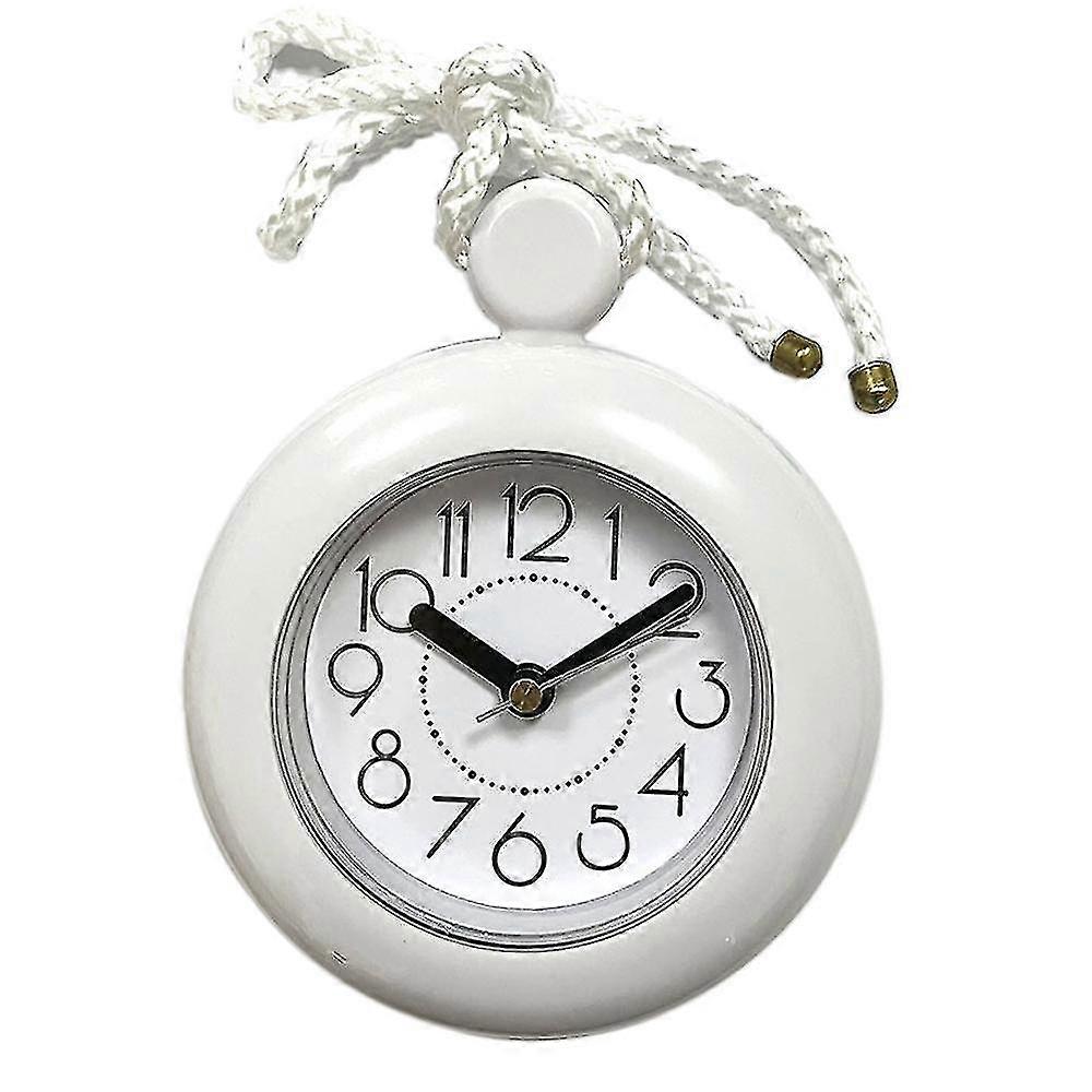 Waterproof Bathroom Clock Wall Watch Can Be Hung With Towel Wall Clock Desk Clock Dual-purpose Clock