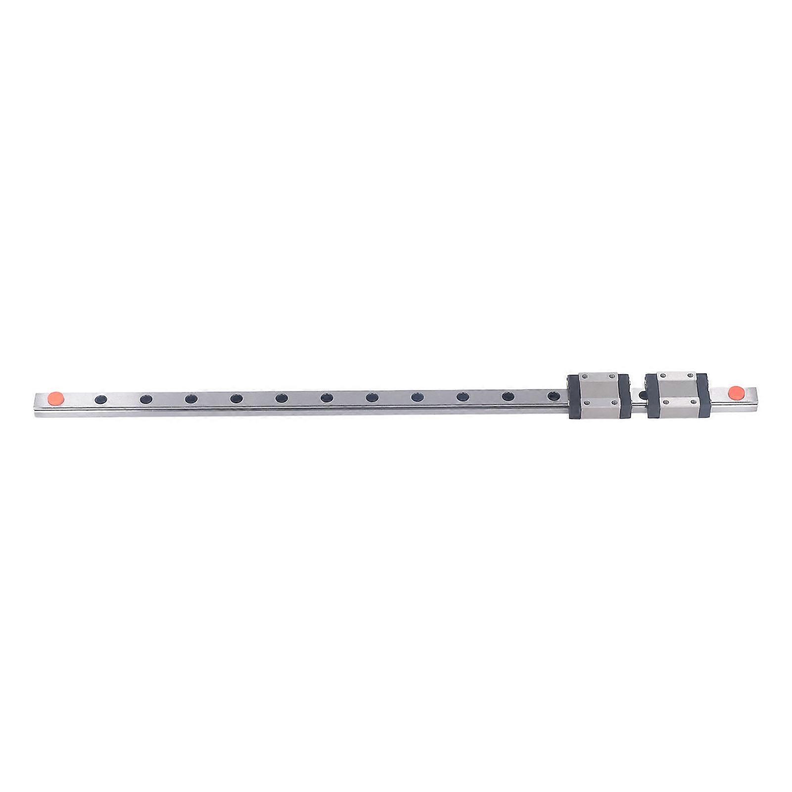 Linear Guide Rail,MGN12C Linear Motion Guide Rail,Stainless Steel High Accuracy 4 Point Contact Linear Rail Slide with 2 Sliders for 3D MFHBS
