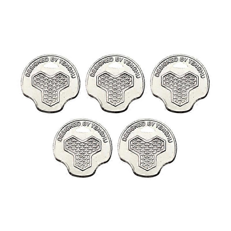 5 Pcs Coin Wrench Combo Tool Carry-on Screwdriver For Slr Camera Quick Release Plate Camera Mounting Plate Slotted Screws