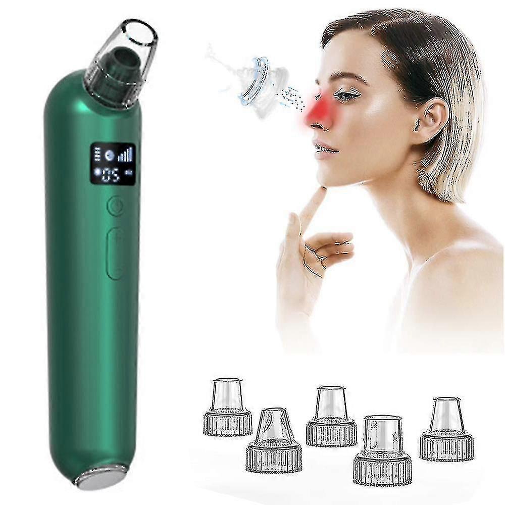 Blackhead Remover Vacuum 5 Replaceable Pores Sucker Adjustable