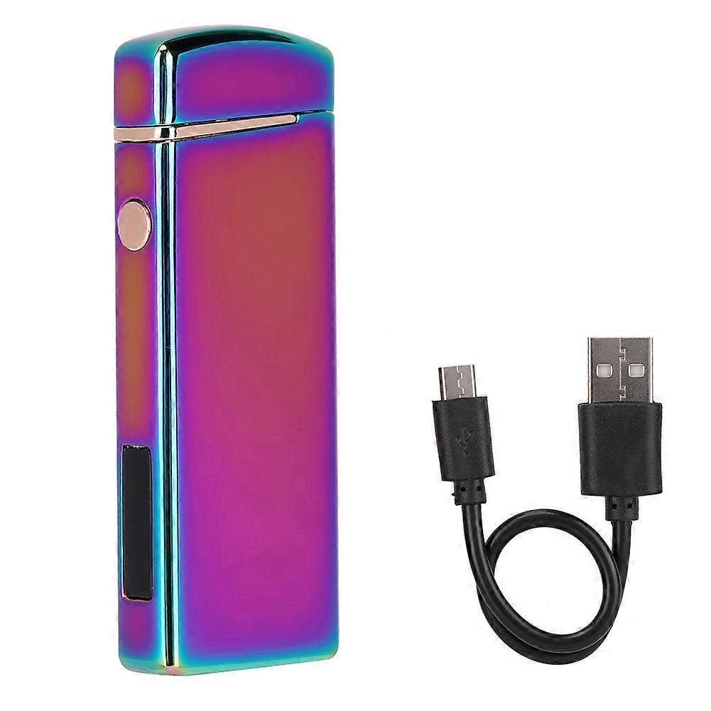 Power display USB Coil Cigarette Lighter,Cigarette Lighter, Electric USB Lighter (Multicolored)