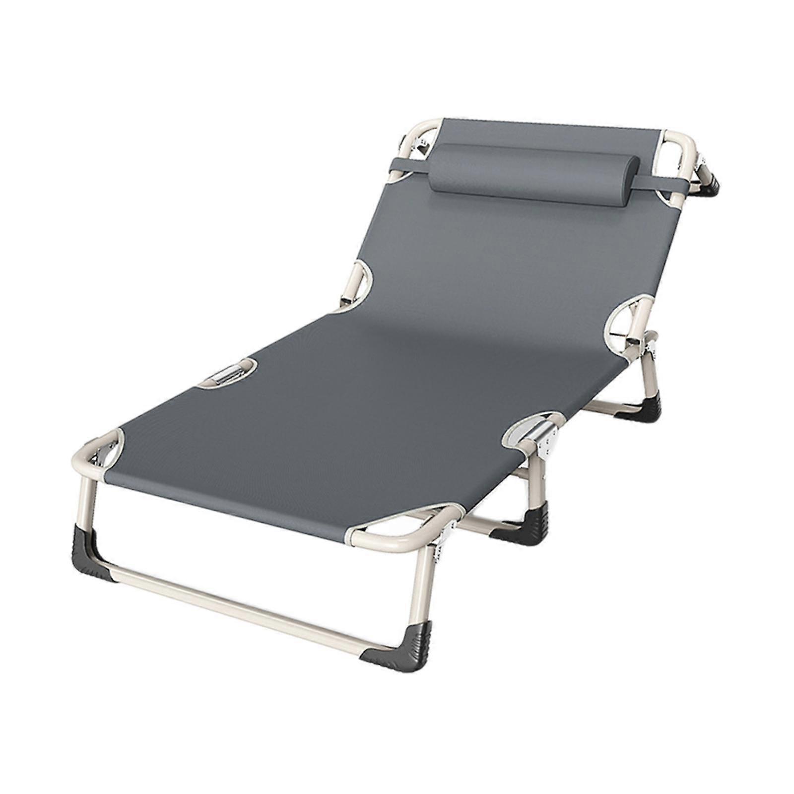 Lit pliant Lit de camping extérieur portable robuste pour le style de randonnée de festival A