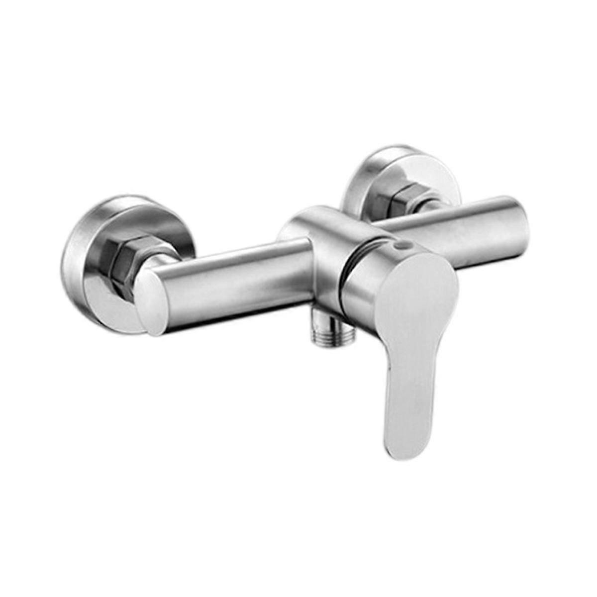Convenient Wall Mounted Stainless Steel Shower Faucet with Built in Sealing Ring and Lifting Type O
