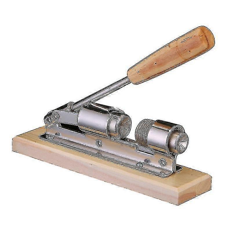 Manual Nutcracker,nut Crackers Stainless Walnut Tongs Chestnut Tongs Nutcracker Tongs Kitchen Nut Opener With Wooden Base And Handle For Hazelnuts, Al