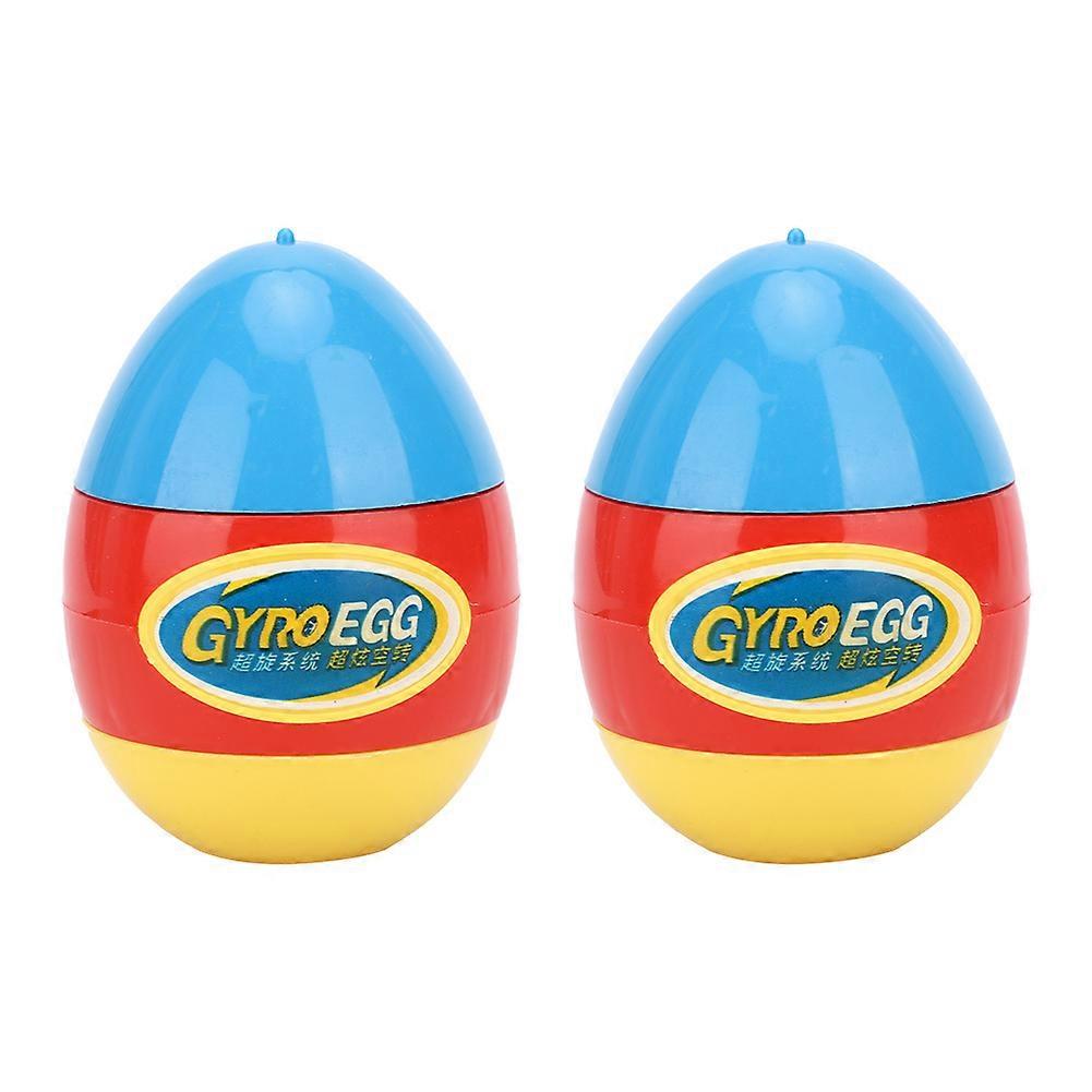2pcs Baby Kid Desktop Gyroscope Parent-child Interactive Educational Toy With Light