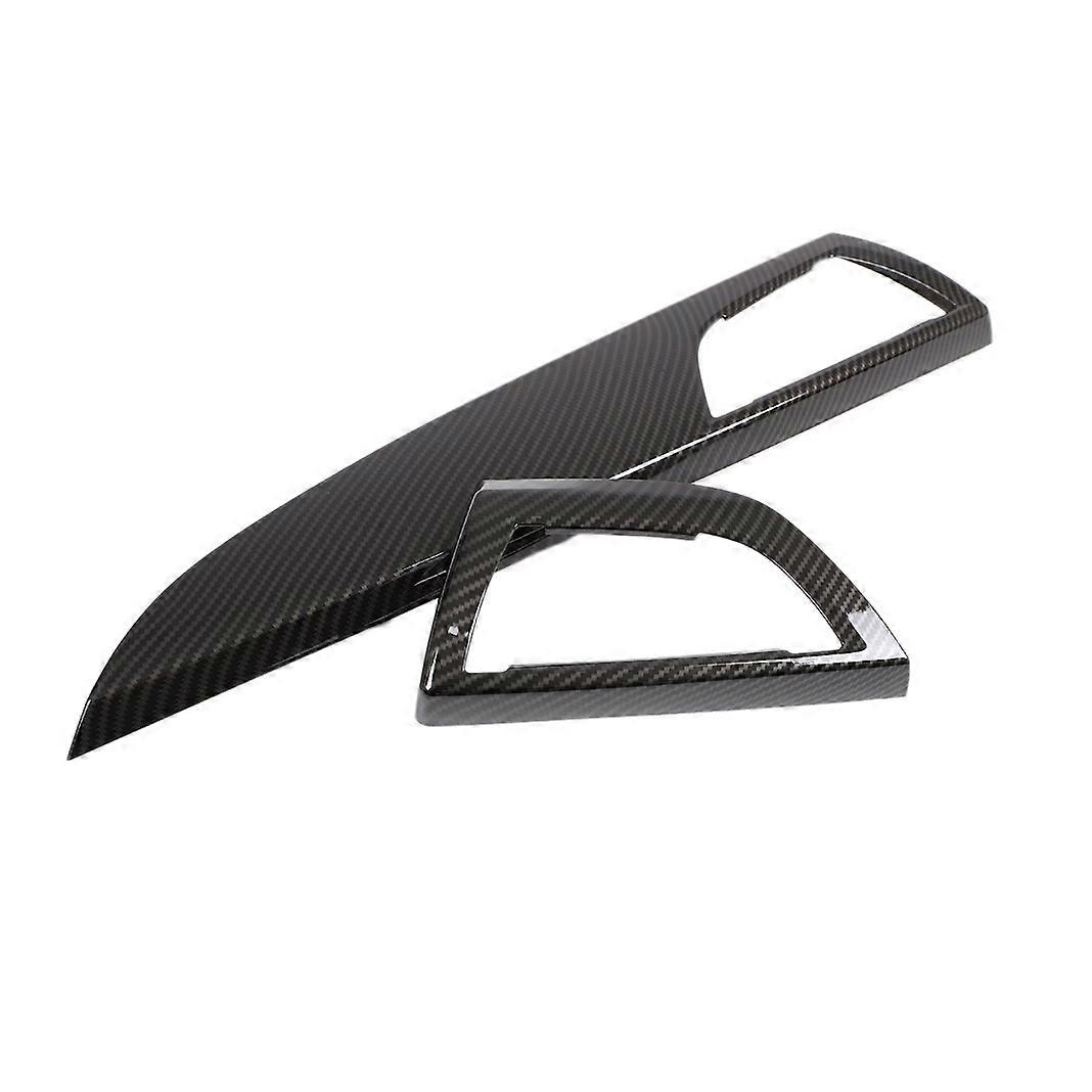 Car Dashboard Side Air Conditioner Outlet Panel Cover Stickers Accessories for 1 2 Series F20 F22 F23 2012-2017