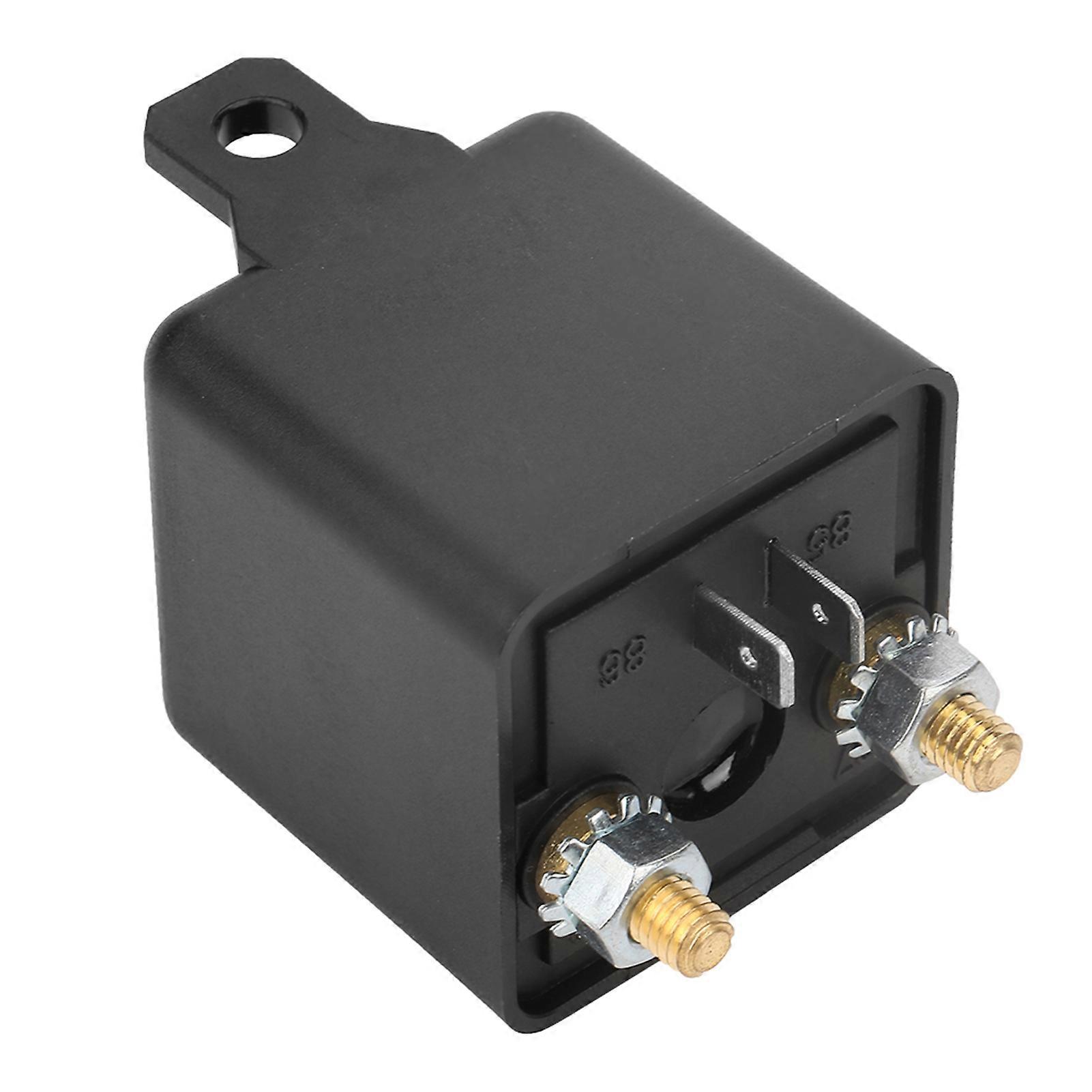 Relè Di Avviamento 12V 100A LiebeWH - Interruttore A 4 Pin Normalmente Aperto Per Controllo Batteria Auto E Mezzi Pesanti - 5
