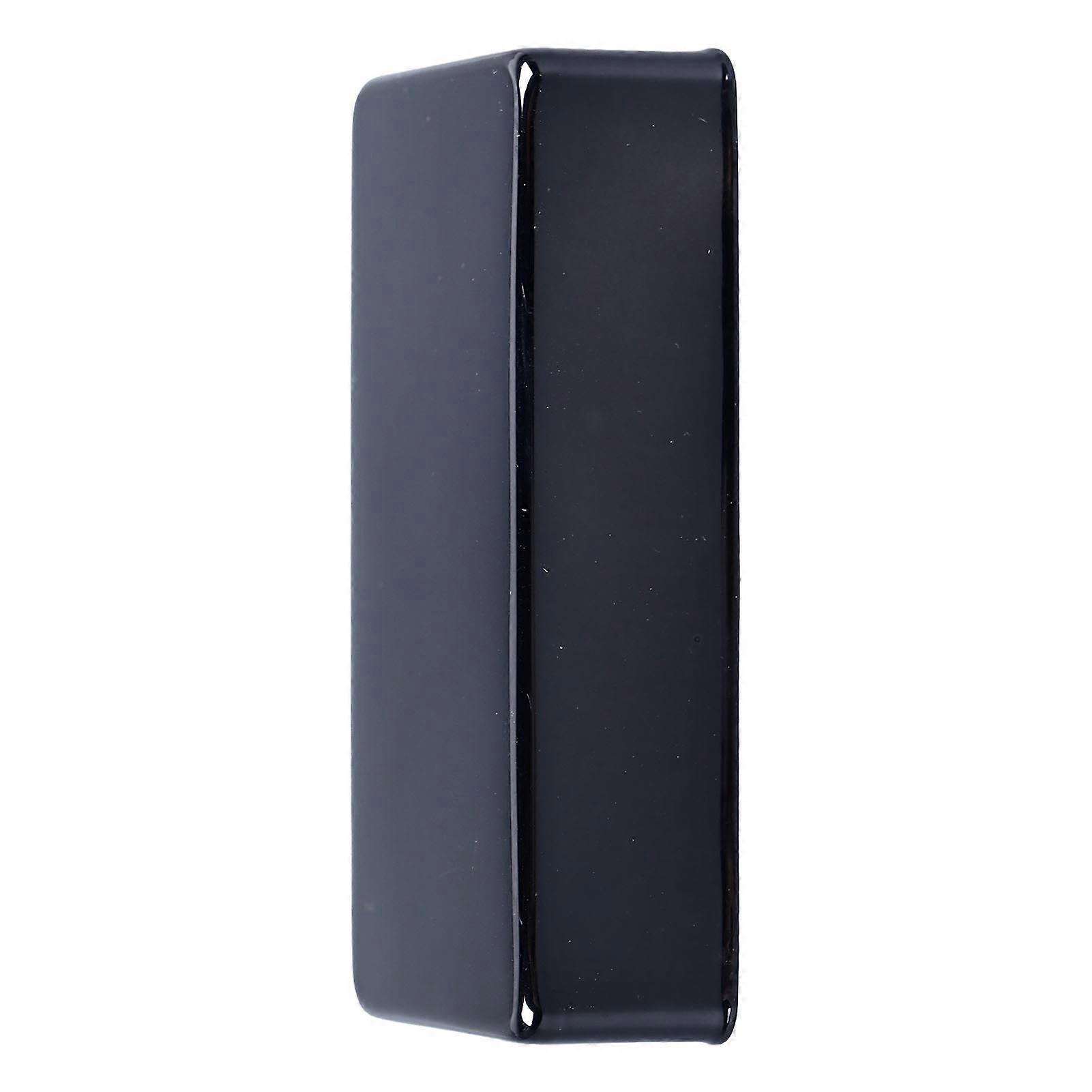 Electric Guitar Pickup Cover Double Coil Replacement Accessory Gloss Black