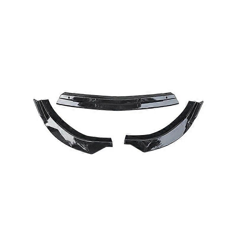 Car Front Bumper Lip Splitter Diffuser Body Kits Bumper Guard Protector For Mercedes W205 S205 C-Class C200 C300 C400 2018-2022