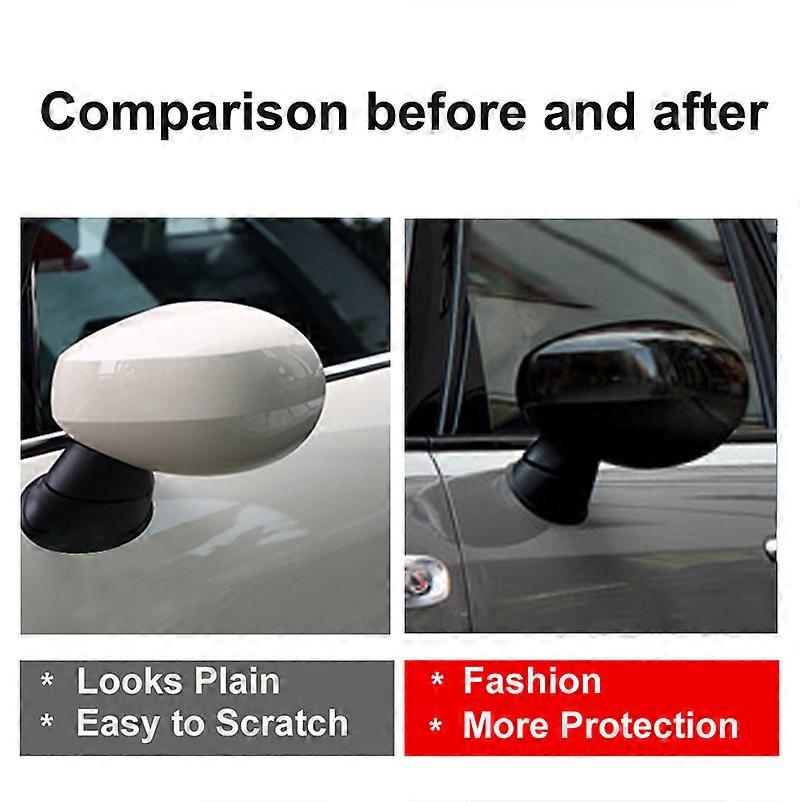 Coque Miroir De Courtoisie Mini Cooper F55 F56 (2015-2022) – Remplacement ABS + Verre, Couleur Grise