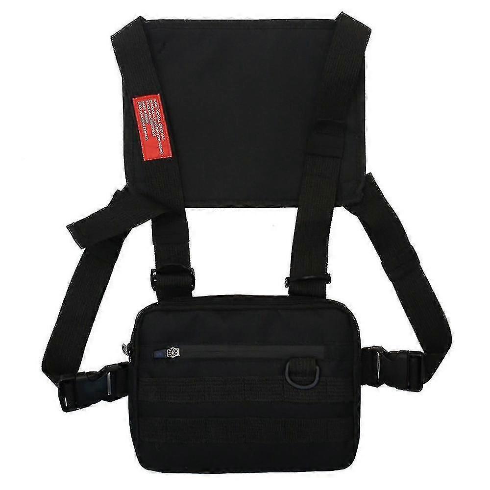 Men"s Outdoor Sports Waterproof Chest Pack, Chest Pack Vest For Workout, Cycling And Hiking