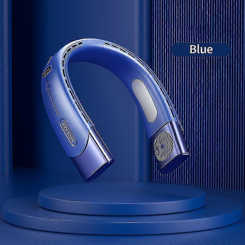 Xiaomi 6000mah مروحة معلقة الرقبة مكيف هواء محمول Type-C USB مبرد هواء قابل لإعادة الشحن 5 سرعات مروحة كهربائية للرياضة-Yvan