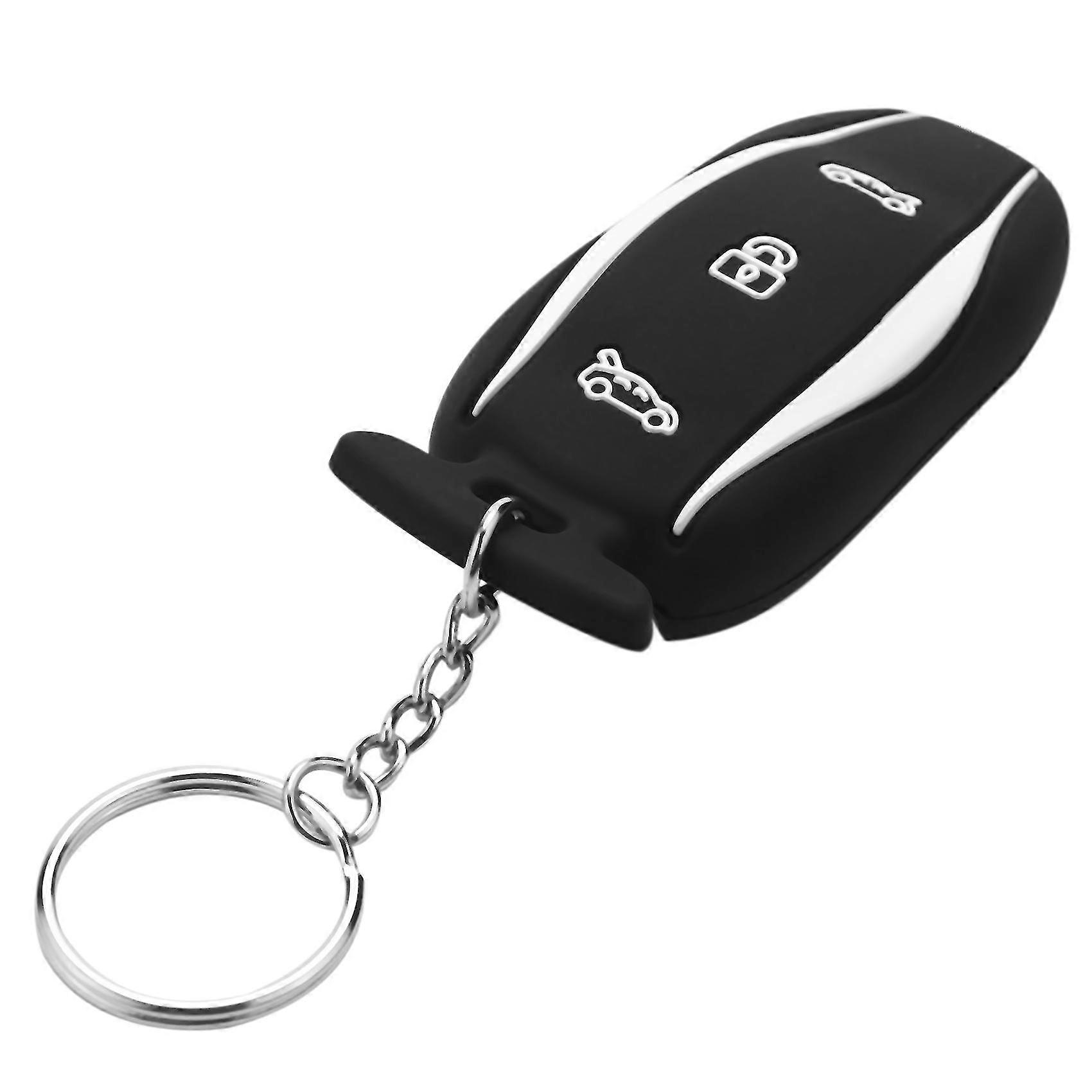 Black Silicone Bag Remote Key Set For Tesla Model S 60 75 85 100d