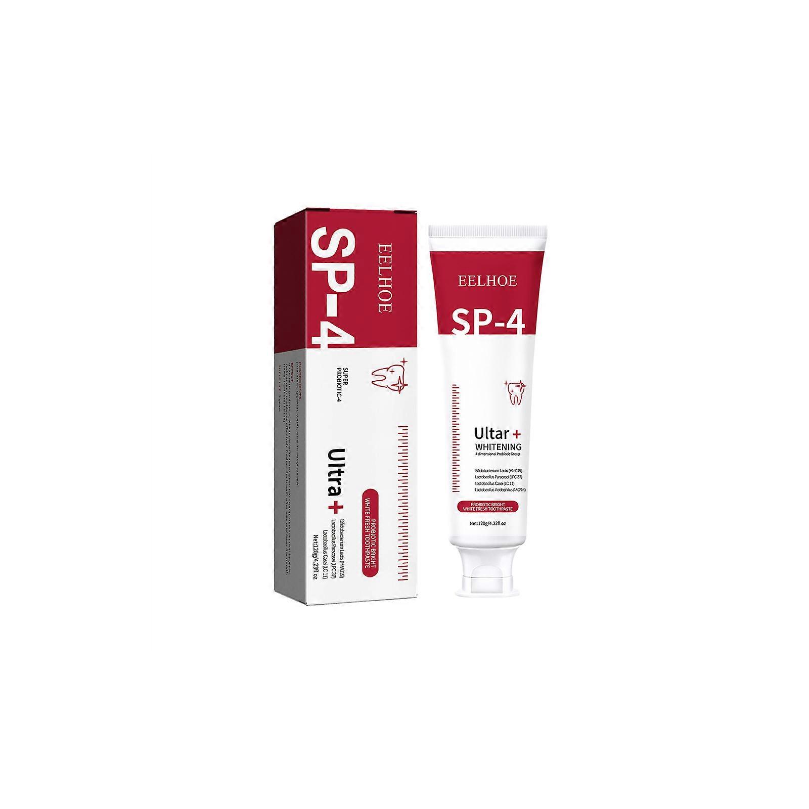 Sp-4 Probiotics Whitening Toothpaste Brightening & Stain Removing Toothpaste