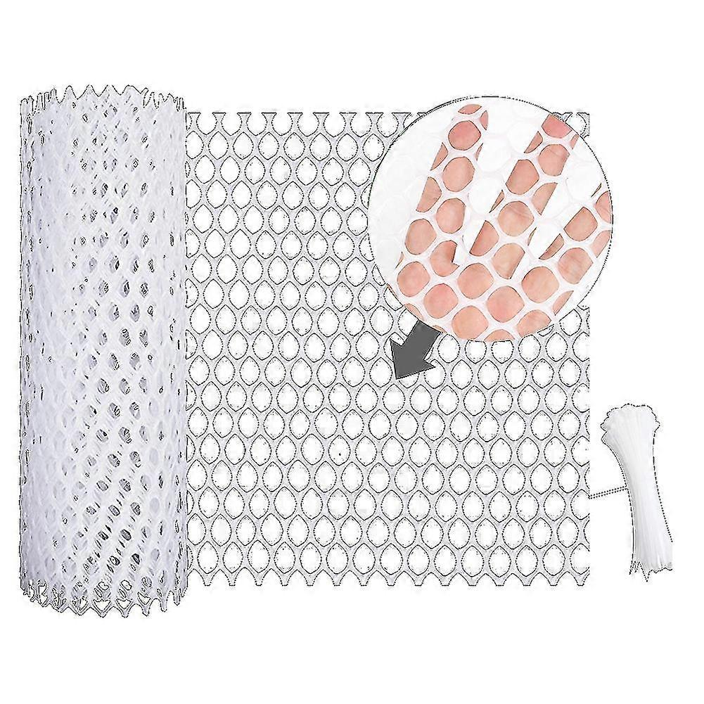 2024 Plastic Chicken Wire Fence Mesh,Fencing Wire for Gardening, Poultry Fencing, Chicken Wire Frame Net