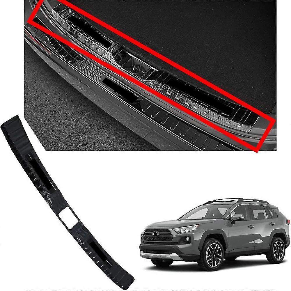 Inner Rear Bumper Protector Guards For Toyota RAV4 Cars Accessories Trunk Door Sill Plates 2019-2024