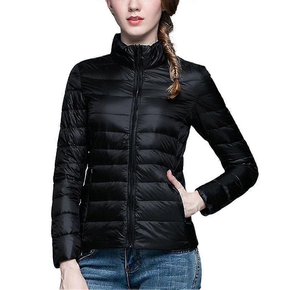 Women's Down Jacket Winter Standing Collar Short Paragraph Plus Size Coat