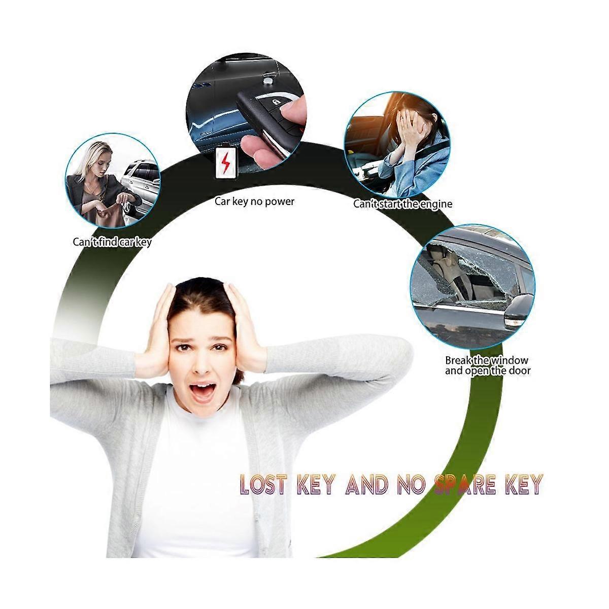 For XKB508EN Wire Universal Remote Key 2 Button for B5 Style for VVDI Key Tool