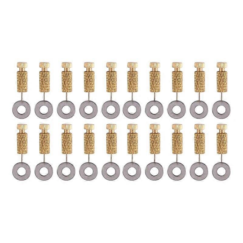 20Pcs DIY Tools Handmade Leather Goods Tools Suture Fixing Needle Leather Goods Fixed Needle Sparse Stitch