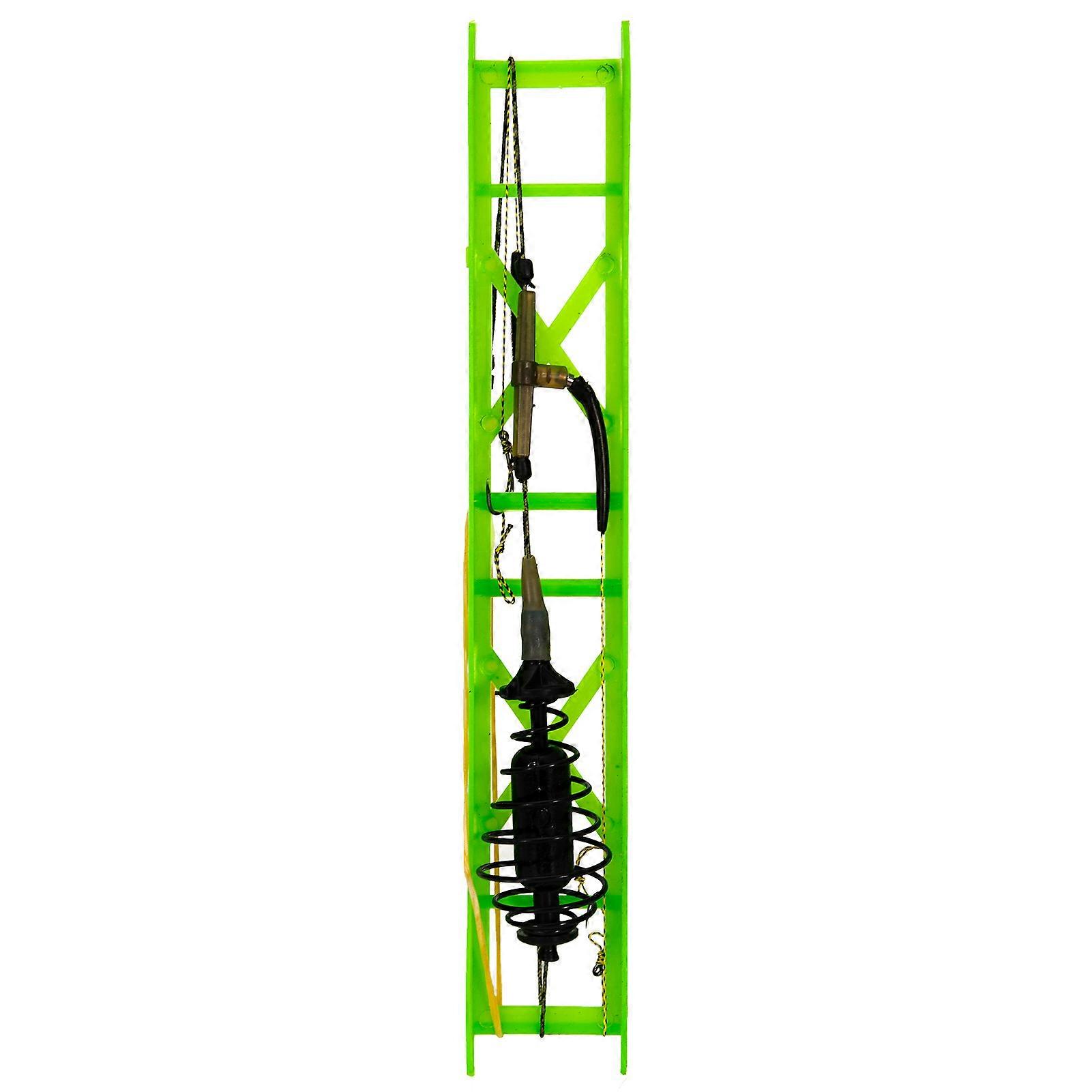 30g/40g/50g/60g Fishing Bait Cage Spring Feeder Fishing Bait Lure Trap Basket Holder with Hooks Carp Fishing Tackle