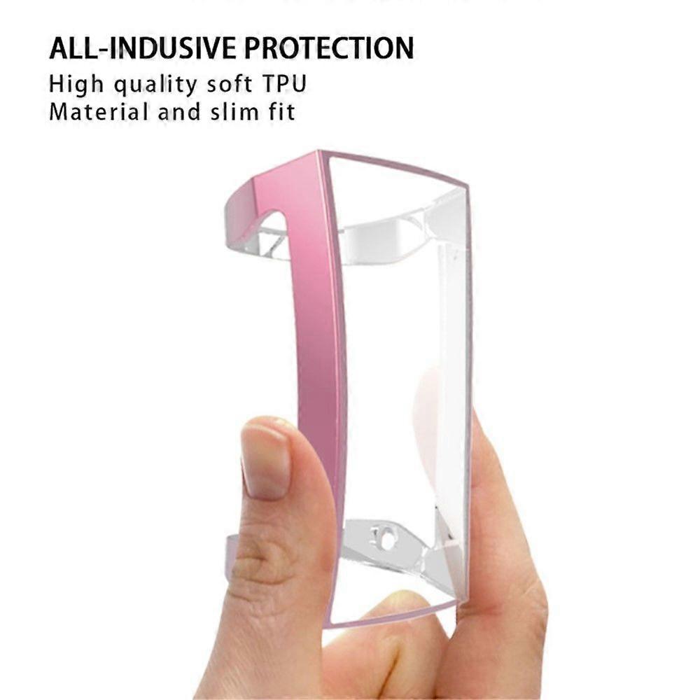 Rose gold TPU case for Fitbit Charge 3