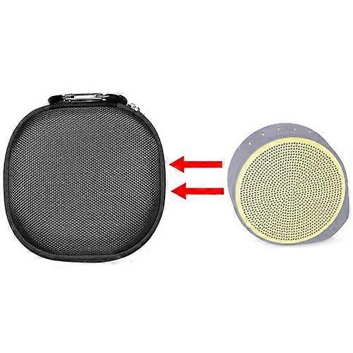 For Logitech X100 Wireless Bluetooth Speaker Nylon Protective Bag Storage Box(Black)