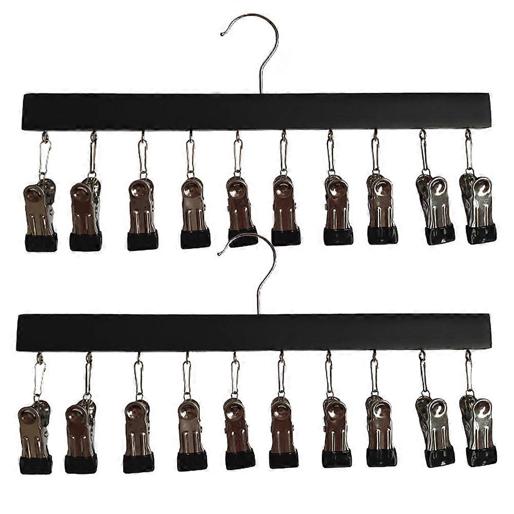 Wooden Hat Storage Shelf Hooks Anti-slip Anti-rust Hat Hanger for Storaging