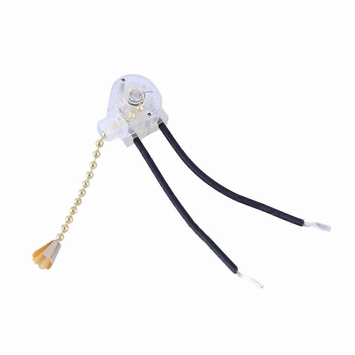 Ceiling Fan Light Lamp Replacement Switch Pull Chain 3 Lighting Accessories (Random Style)