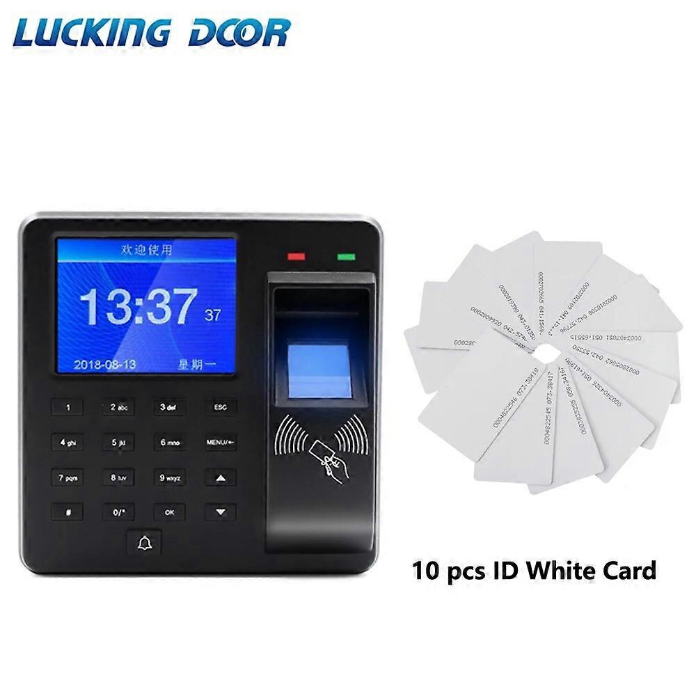 M10 Biometric Fingerprint Access Control Intercom Machine Système d’accès RFID électrique numérique pour serrure de porte Clés Tags