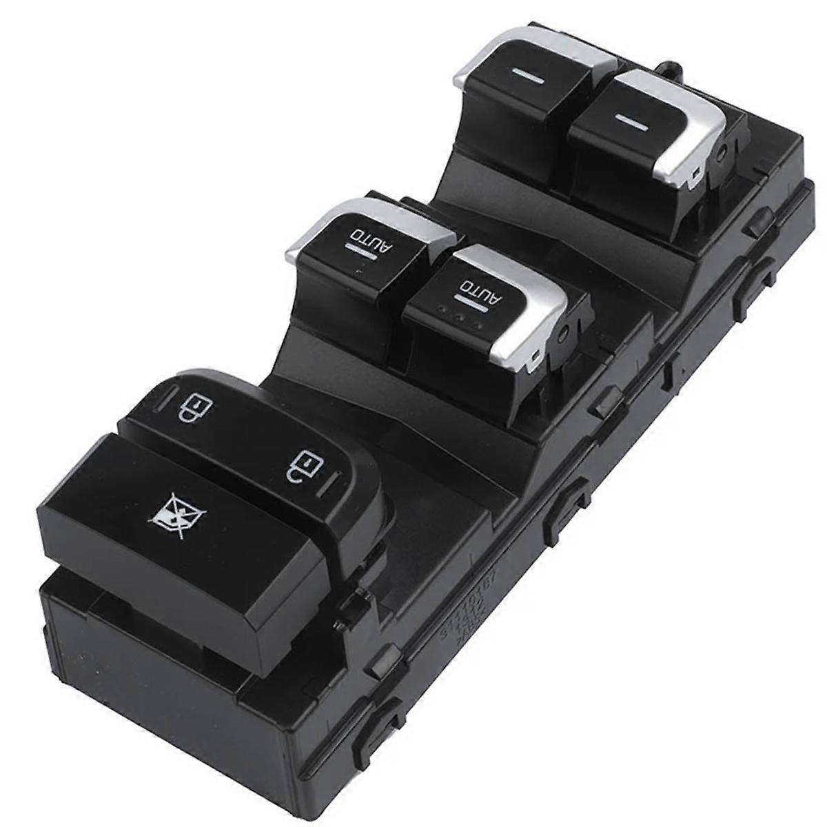 Left Front Power Window Main Switch Assembly 93570-F1050 for 2015-2018 Dual Auto Window Glass Lift