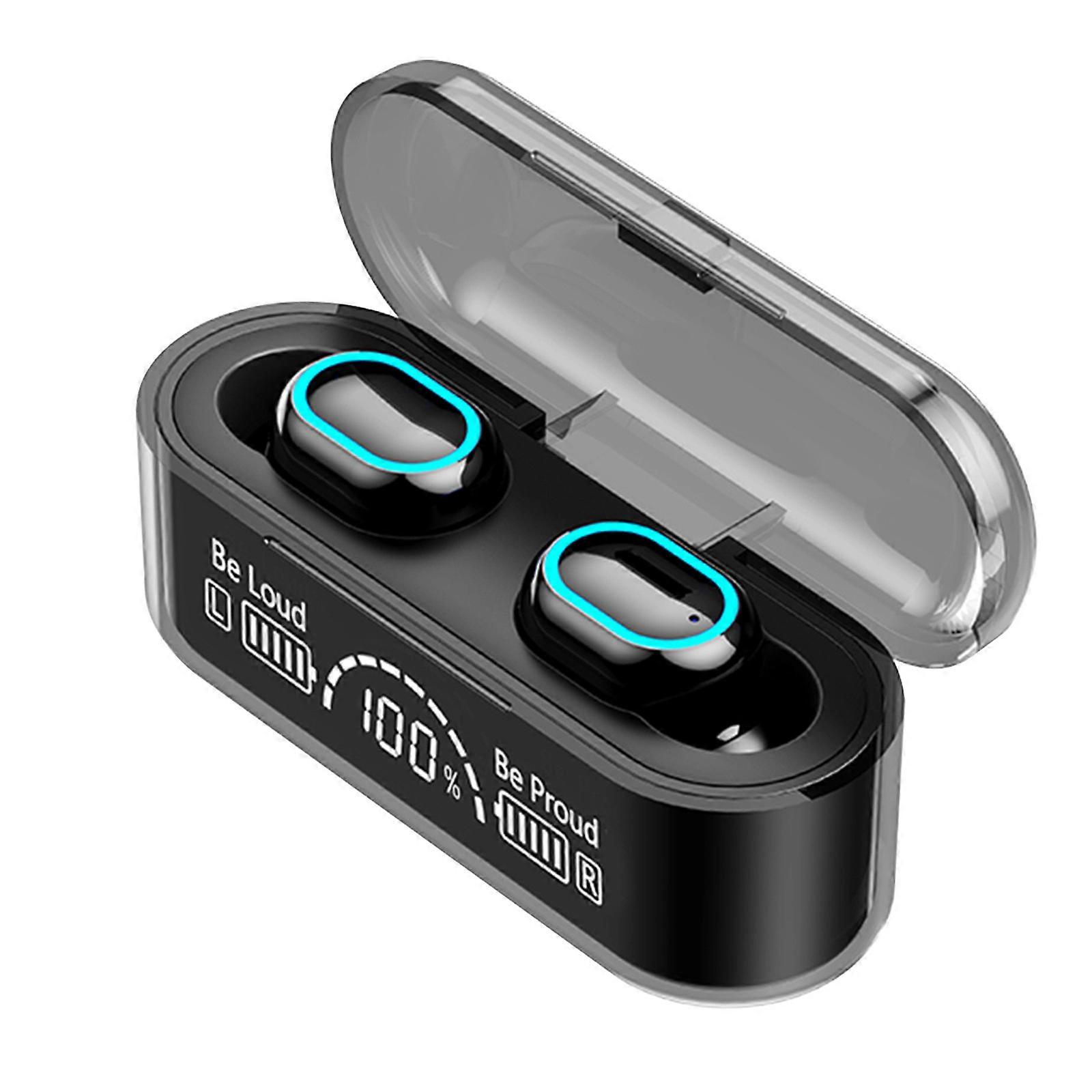 G35 Bluetooth Headset 5.2 In-ear Digital Binaural Call Stereo -Waterproof LED Display