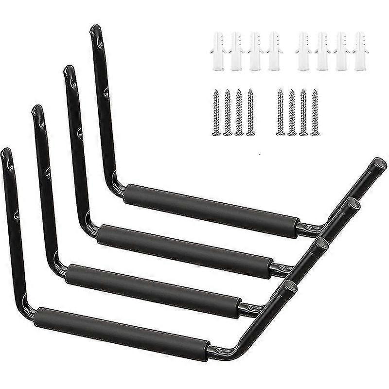 Kayak Storage Utility Rack, Heavy Duty Garage Hangers, Wall Mount Or Dock Hanging Hooks 4pcs