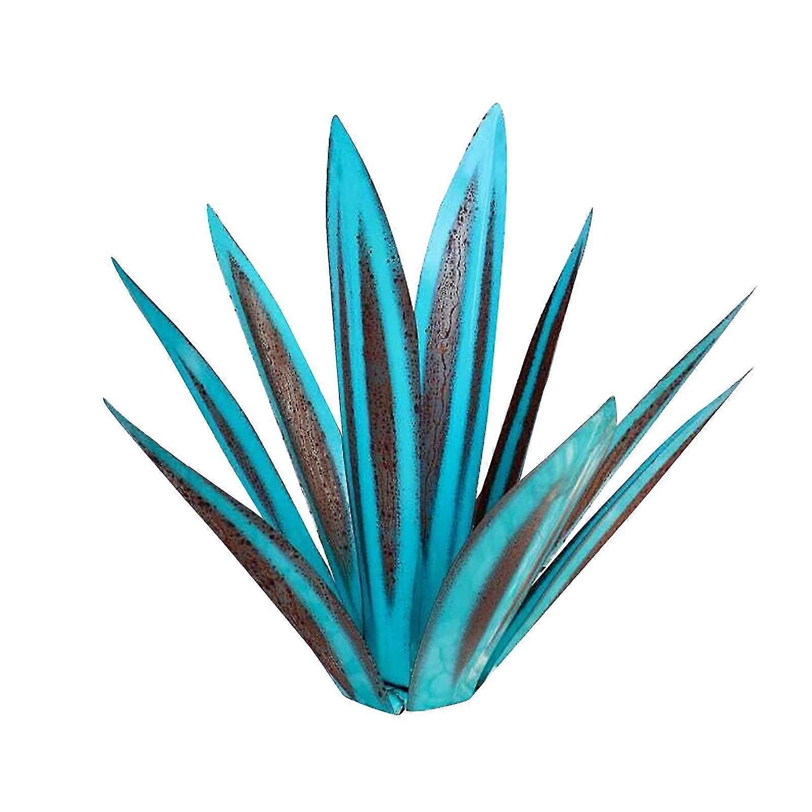 25 Metal Art Tequila Rustic Sculpture Garden Yard Sculpture Home Decor 9 Leaves