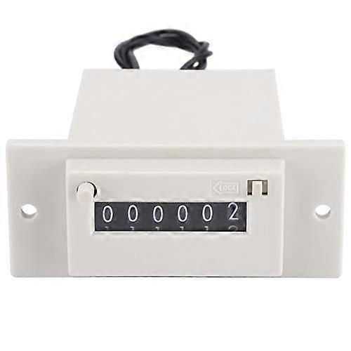 Garosa CSK6-YKW Electromagnetic Counter 6 Digit 0-999999 Counting Range Electronic Pulse Counter Digital Counter Totalizer Electromagnetic Pulse Count