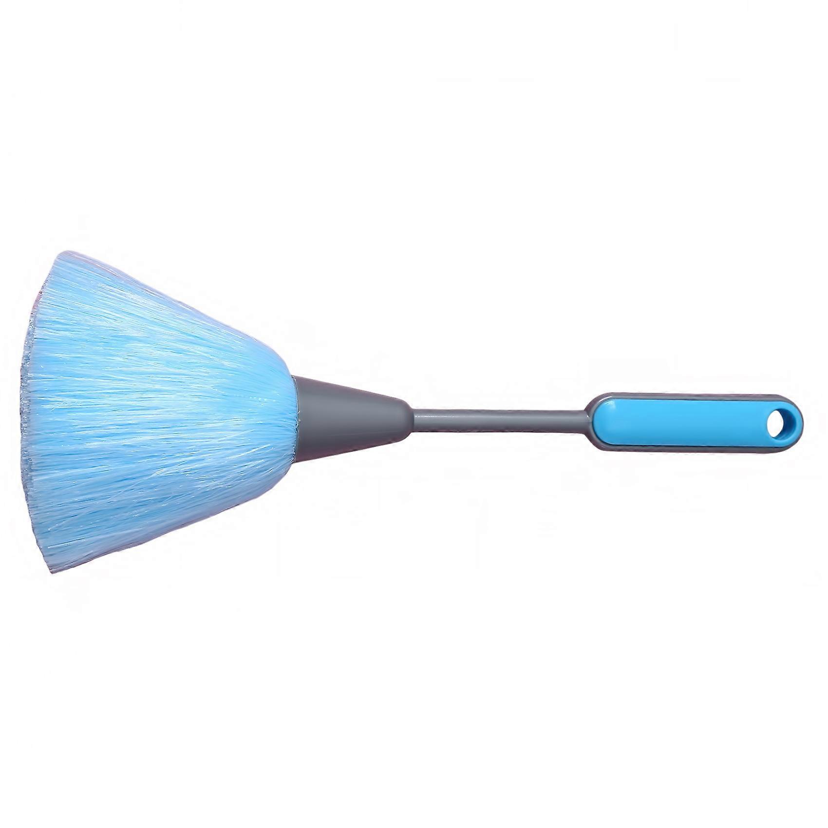 2pcs 26 cm Delicate Duster Microfiber Cleaning Brush Washable Anti-Static Mini Dust Brush Soft Cleaning Tool blue