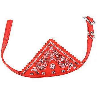Adjable Pet Dog Bna F Collar S Size Red