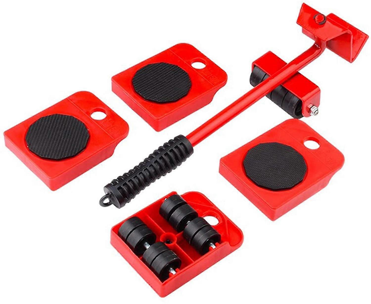 Heavy Duty Furniture Lifter With 4 Rollers For Easy And Safe Moving, 360 Degree Rotating Pads, Slider Kit For Me