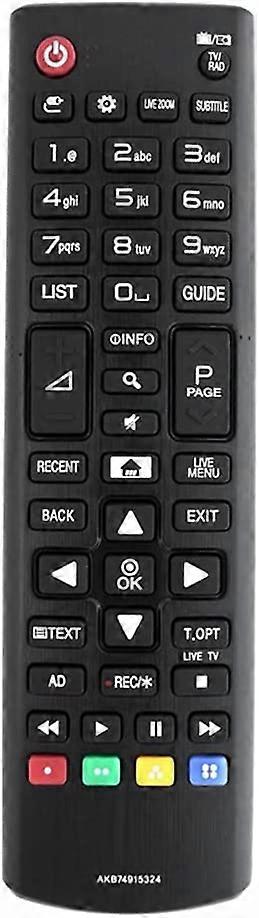 Universal Wireless TV Remote Control Universal Remote Control for LG HDTV LED Smart Digital TV Black