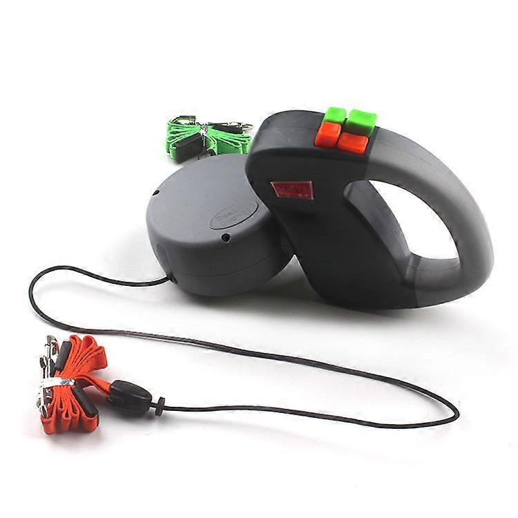 Double Dog Leash Lead Tangle Retractable Pet