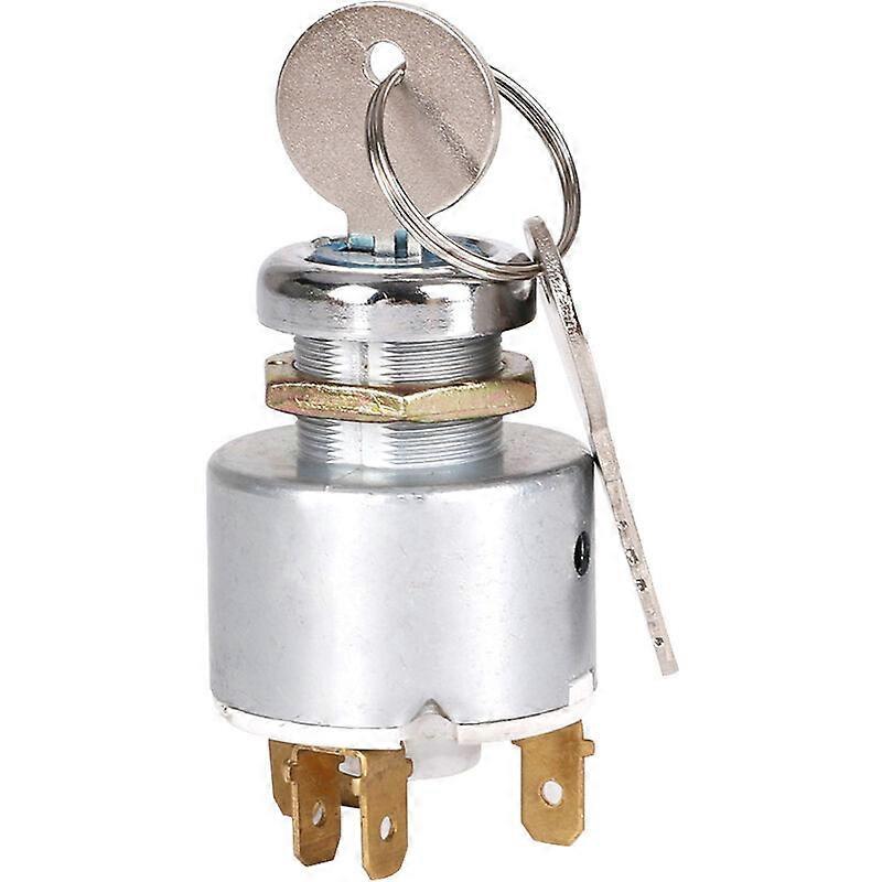 Ignition control switch, 12V universal engine start switch (seven feet 1PCS)