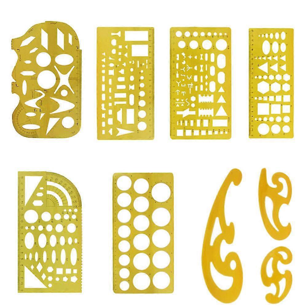 Circle Stencil Notebook Stencils Circle Measuring Rulers Mandala Stencils Scrapbooking Planner Stencils DIY Plastic Stencil