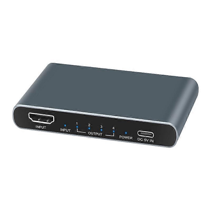 4K HDMI-compatível Splitter 1X4 Split 1 em 4 Out para HDTV DVD Switch Tablet