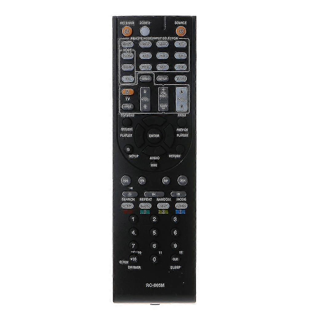 Remote Control Av Receiver Controller Rc-865m Compatible With Onkyo Tx-nr525 Txnr525