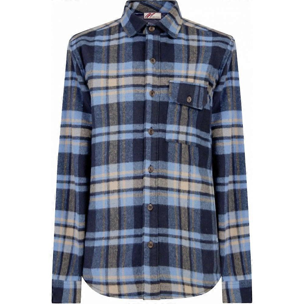 Men's MISH MASH Mish Mash Mens Big Size Long Sleeve Quilted Overshirt