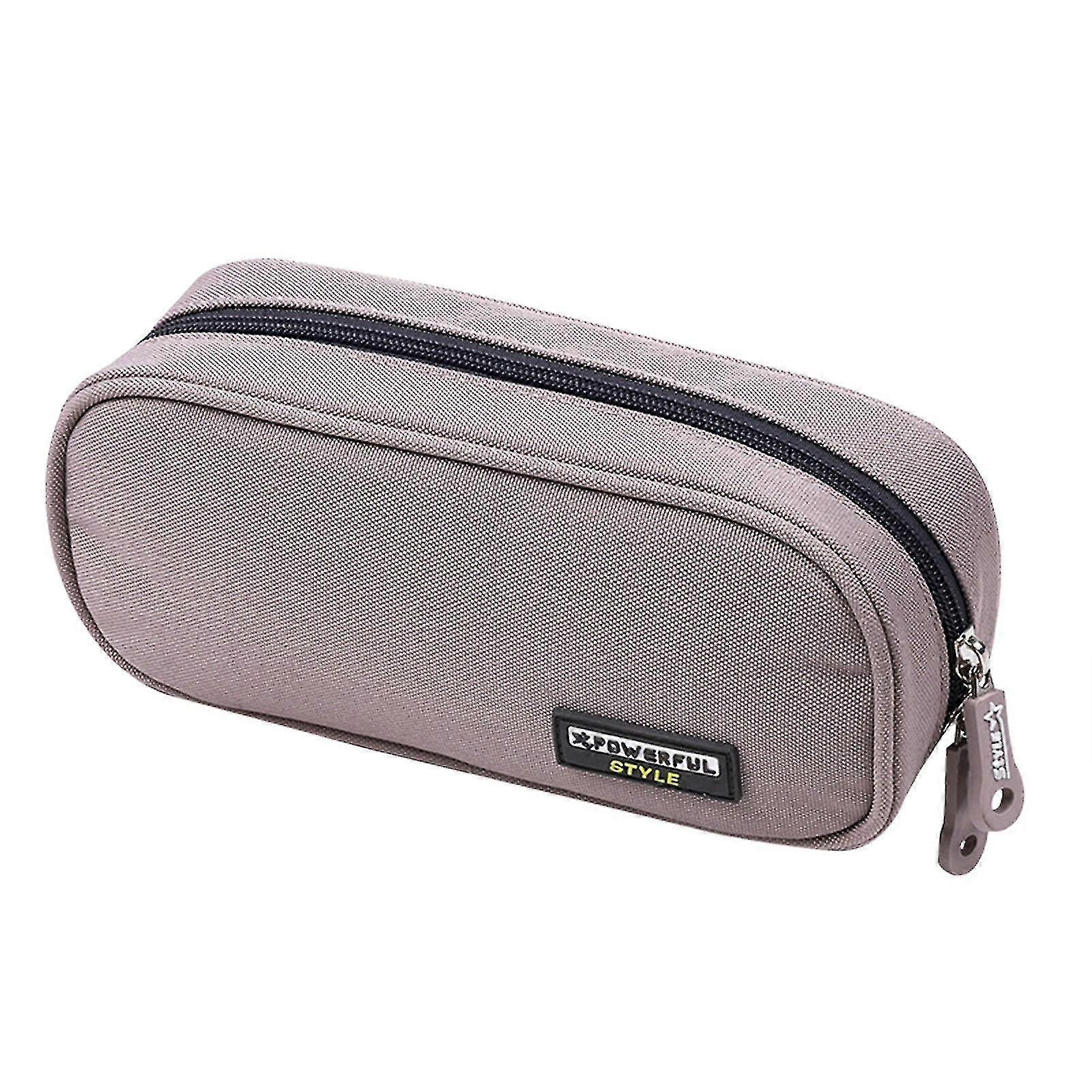 2026 High-capacity Canvas Pencil Case Stationery Box For Middle School Students